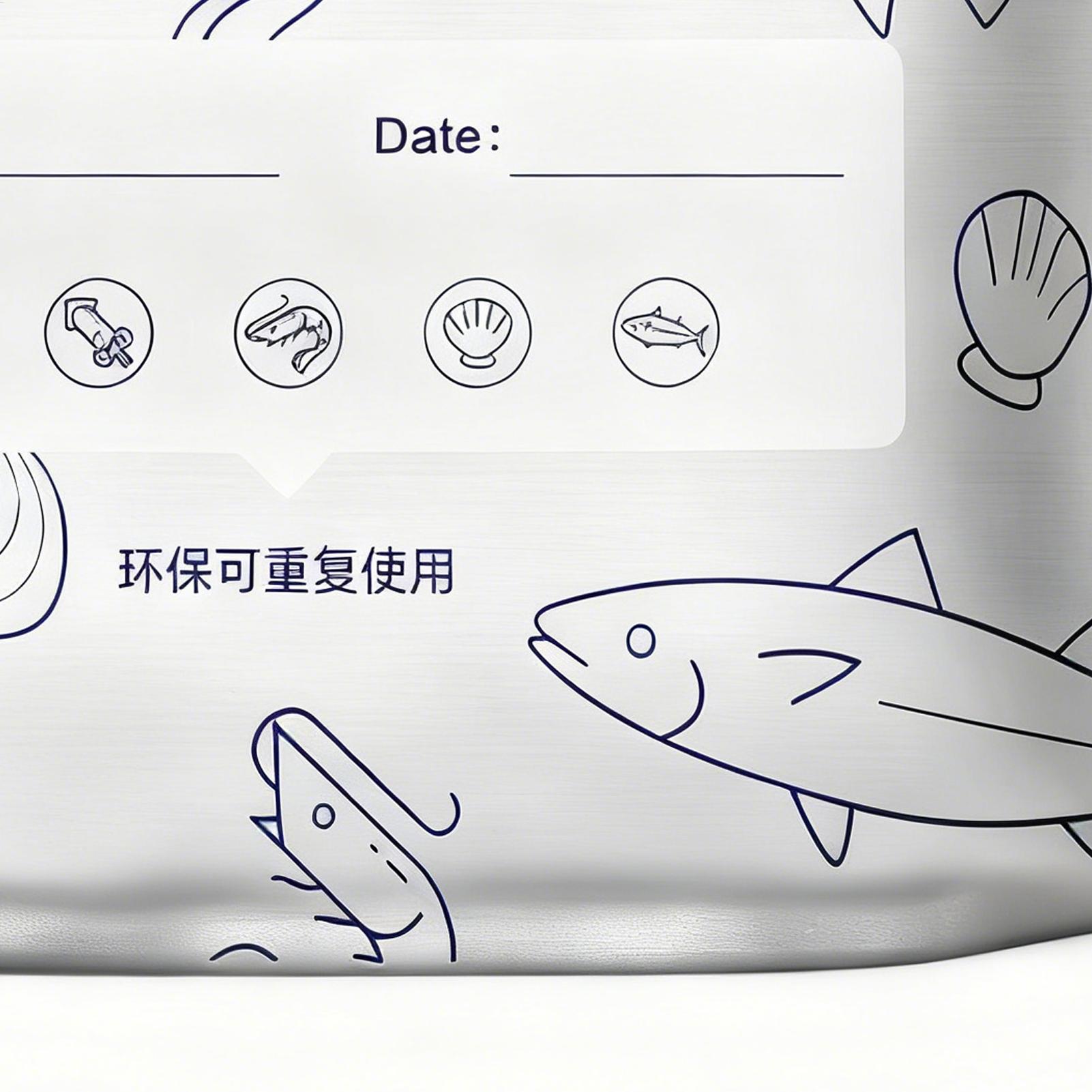 Алюминиевые пакеты для хранени – обзор и цена Meal Prep Seafood